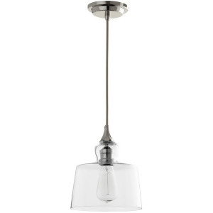 Quorum Clear Filament Pendant in Polished Nickel /Clear 8001-62 - All