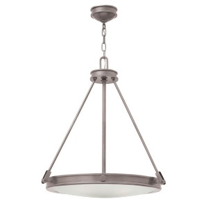 Hinkley Lighting Foyer Collier in Antique Nickel 3384An - All