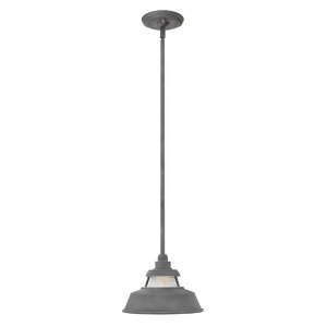 Hinkley Lighting Outdoor Troyer in Aged Zinc 1192Dz - All