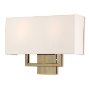 Livex Pierson 2 Light Wall Sconce in Antique Brass 16 w x 12 h 50991-01 - All