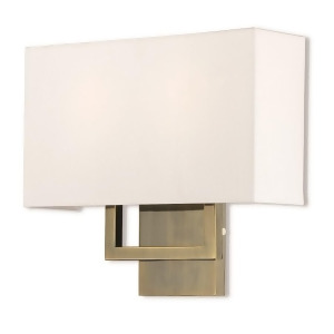 Livex Pierson 2 Light Wall Sconce in Antique Brass 13 w x 11.75 h 50990-01 - All