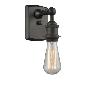 Innovations 1 Light Bare Bulb Sconce in Oiled Rubbed Bronze 516-1W-ob - All