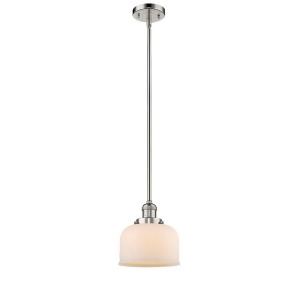 Innovations 1 Light Large Bell Mini Pendant in Polished Nickel 201S-pn-g71 - All