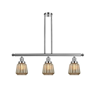Innovations 3 Light Chatham Island Light in Polished Nickel 213-Pn-g146 - All