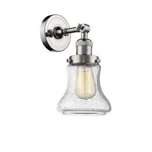 Innovations 1 Light Bellmont Sconce in Polished Nickel 203-Pn-g194 - All