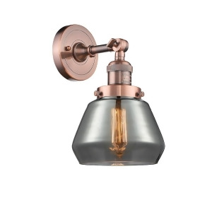 Innovations 1 Light Fulton Sconce in Antique Copper 203-Ac-g173 - All