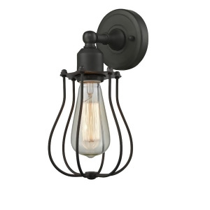 Innovations 1 Light Muselet Sconce in Oiled Rubbed Bronze 513-1W-ob - All