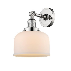 Innovations 1 Light Large Bell Sconce in Polished Nickel 203-Pn-g71 - All