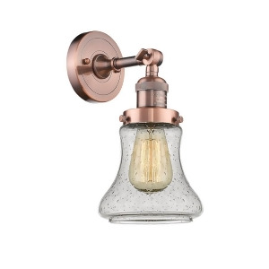 Innovations 1 Light Bellmont Sconce in Antique Copper 203-Ac-g194 - All