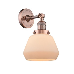 Innovations 1 Light Fulton Sconce in Antique Copper 203-Ac-g171 - All