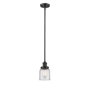 Innovations 1 Light Small Bell Mini Pendant in Oiled Rubbed Bronze 201S-ob-g52 - All