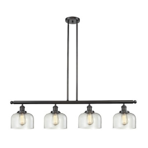 Innovations 4 Light Large Bell Island Light in Oiled Rubbed Bronze 214-Ob-g72 - All