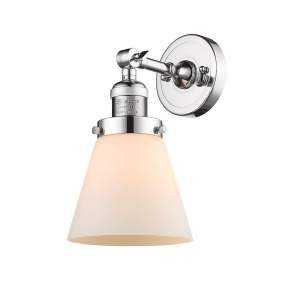 Innovations 1 Light Small Cone Sconce in Polished Chrome 203-Pc-g61 - All