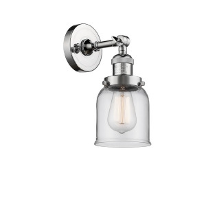 Innovations 1 Light Small Bell Sconce in Polished Chrome 203-Pc-g52 - All