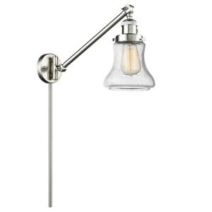 Innovations 5 Light Bellmont Swing Arm in Brushed Satin Nickel 237-Sn-g194 - All