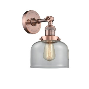 Innovations 1 Light Large Bell Sconce in Antique Copper 203-Ac-g72 - All
