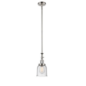 Innovations 1 Light Small Bell Mini Pendant in Polished Nickel 206-Pn-g54 - All