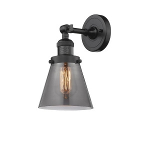 Innovations 1 Light Small Cone Sconce in Oiled Rubbed Bronze 203-Ob-g63 - All