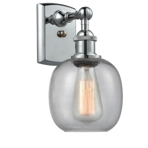 Innovations 1 Light Belfast Sconce in Polished Chrome 516-1W-pc-g104 - All