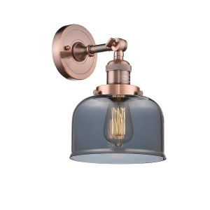 Innovations 1 Light Large Bell Sconce in Antique Copper 203-Ac-g73 - All
