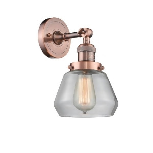 Innovations 1 Light Fulton Sconce in Antique Copper 203-Ac-g172 - All