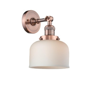 Innovations 1 Light Large Bell Sconce in Antique Copper 203-Ac-g71 - All