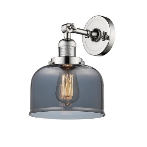 Innovations 1 Light Large Bell Sconce in Polished Nickel 203-Pn-g73 - All