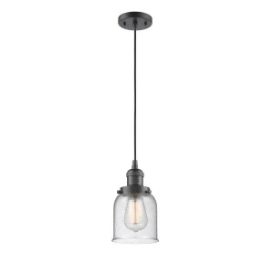 Innovations 1 Light Small Bell Mini Pendant in Oiled Rubbed Bronze 201C-ob-g54 - All