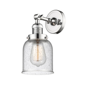 Innovations 1 Light Small Bell Sconce in Polished Chrome 203-Pc-g54 - All