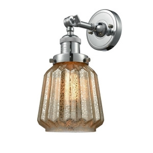 Innovations 1 Light Chatham Sconce in Polished Nickel 203-Pn-g146 - All