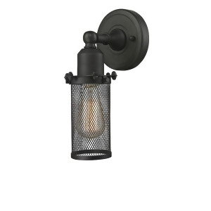 Innovations 1 Light Quincy Hall Sconce in Oiled Rubbed Bronze 220-Ob - All