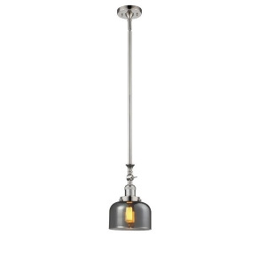 Innovations 1 Light Large Bell Mini Pendant in Polished Nickel 206-Pn-g73 - All