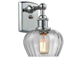 Innovations 1 Light Fenton Sconce in Polished Chrome 516-1W-pc-g92 - All
