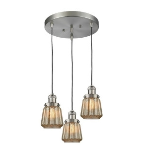 Innovations Light Chatham Multi-Pendant in Brushed Satin Nickel 211-3-Sn-g146 - All