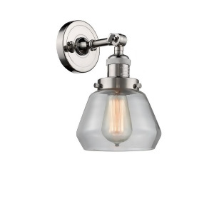Innovations 1 Light Fulton Sconce in Polished Nickel 203-Pn-g172 - All