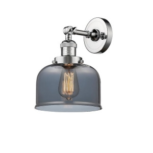Innovations 1 Light Large Bell Sconce in Polished Chrome 203-Pc-g73 - All