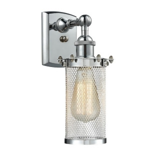 Innovations 1 Light Bleecker Sconce in Polished Chrome 516-1W-pc-220 - All
