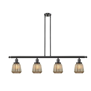 Innovations 4 Light Chatham Island Light in Oiled Rubbed Bronze 214-Ob-g146 - All