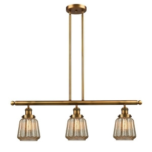 Innovations 3 Light Chatham Island Light in Brushed Brass 213-Bb-g146 - All