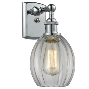 Innovations 1 Light Eaton Sconce in Polished Chrome 516-1W-pc-g82 - All