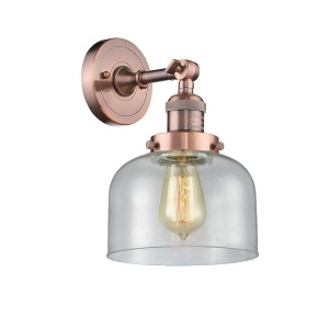 Innovations 1 Light Large Bell Sconce in Antique Copper 203-Ac-g74 - All