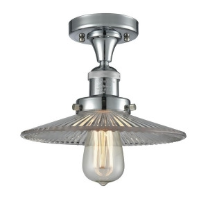 Innovations 1 Light Halophane Semi-Flush Mount in Polished Chrome 517-1Ch-pc-g2 - All