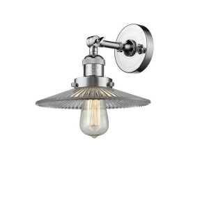 Innovations 1 Light Halophane Sconce in Polished Chrome 203-Pc-g2 - All