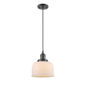 Innovations 1 Light Large Bell Mini Pendant in Oiled Rubbed Bronze 201C-ob-g71 - All