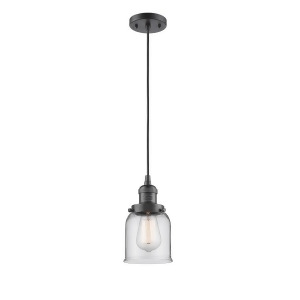 Innovations 1 Light Small Bell Mini Pendant in Oiled Rubbed Bronze 201C-ob-g52 - All