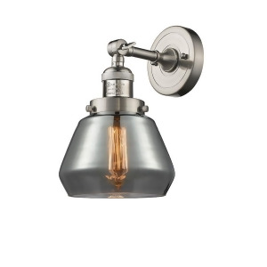 Innovations 1 Light Fulton Sconce in Brushed Satin Nickel 203-Sn-g173 - All