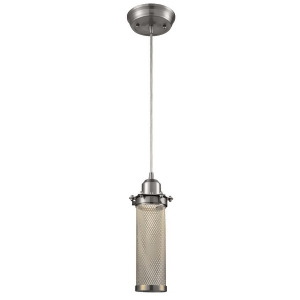 Innovations 1 Light Quincy Hall Mini Pendant in Polished Nickel 525-1P-pn - All