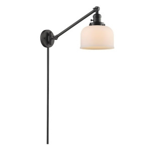 Innovations 1 Light Large Bell Swing Arm in Oiled Rubbed Bronze 237-Ob-g71 - All