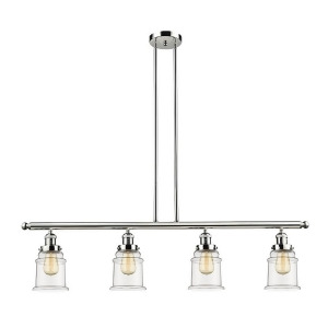 Innovations 4 Light Canton Island Light in Polished Nickel 214-Pn-g182 - All