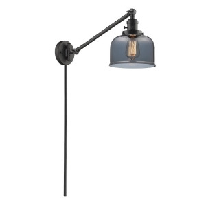 Innovations 1 Light Large Bell Swing Arm in Oiled Rubbed Bronze 237-Ob-g73 - All